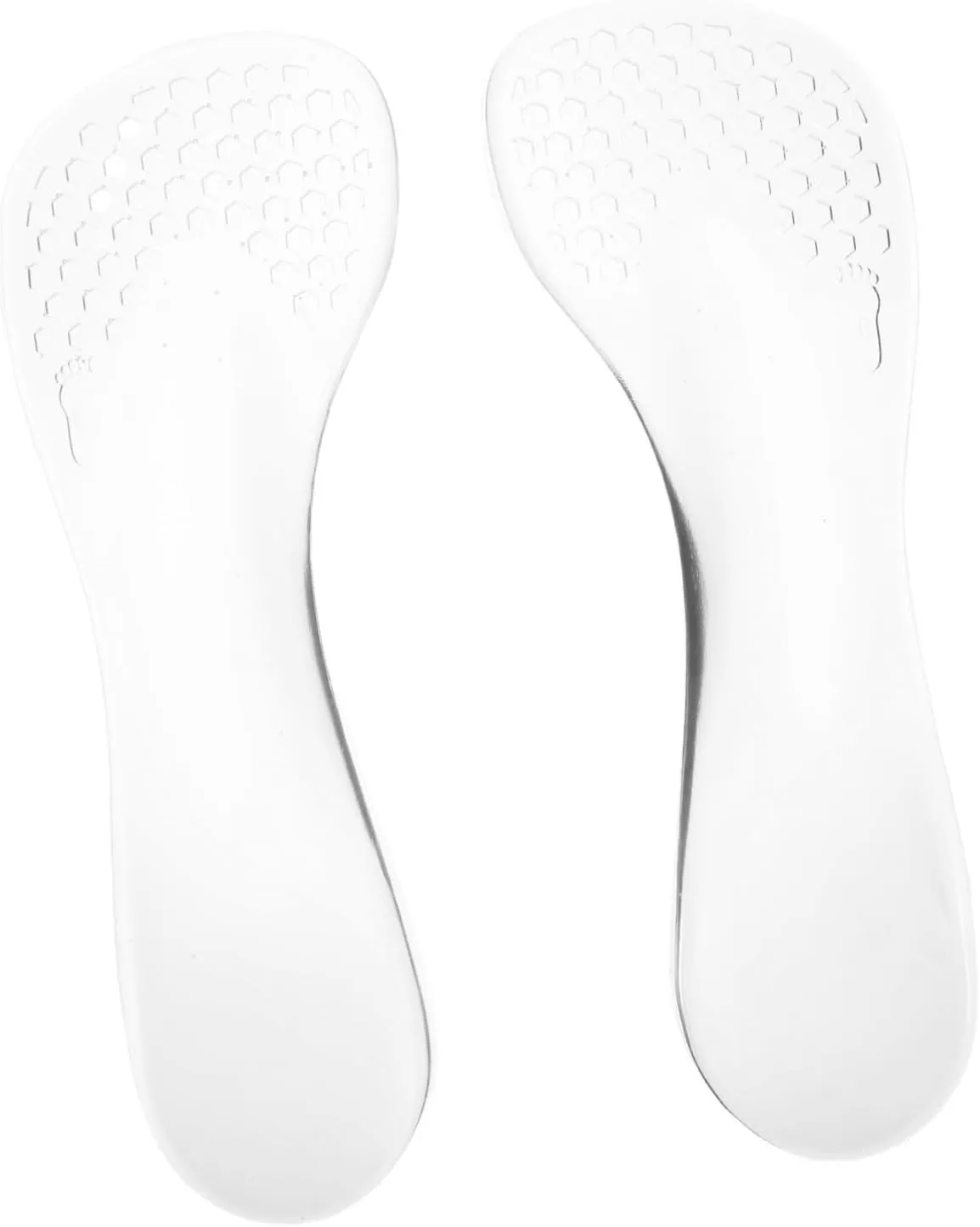 2 Pairs High Arch Insoles for Men Foot Arch Protector Pads for Sandals Comfortable for High Heels