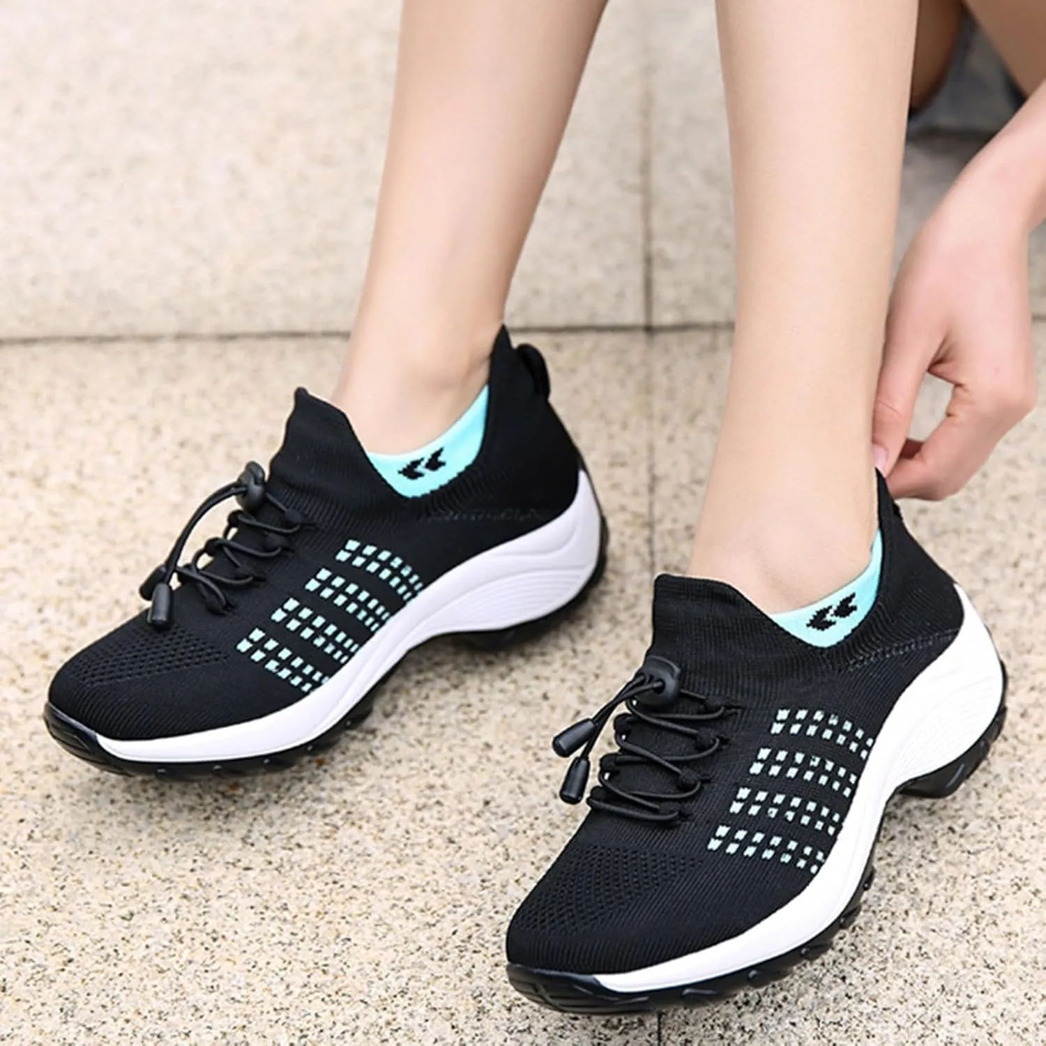 2025 Comfortwear Ortho Stretch Cushion Shoes for Women Plantar Fasciitis, Comfort Wear Ortho Stretch Cushion Shoes