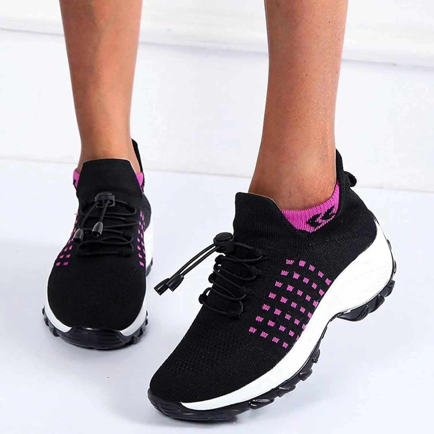 2025 Comfortwear Ortho Stretch Cushion Shoes for Women Plantar Fasciitis, Comfort Wear Ortho Stretch Cushion Shoes