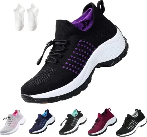 2025 Comfortwear Ortho Stretch Cushion Shoes for Women Plantar Fasciitis, Comfort Wear Ortho Stretch Cushion Shoes