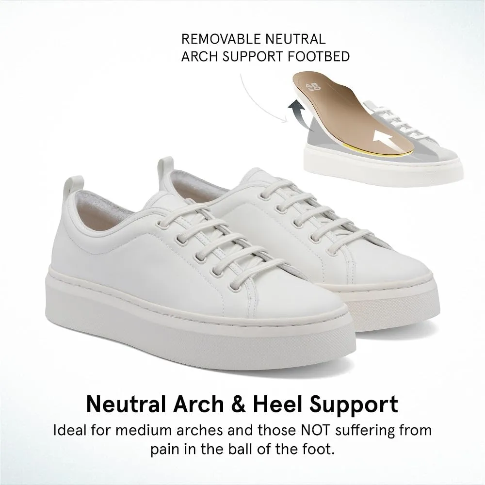 ABEO Jumpstreet Bungee Sneakers for Women | Arch Support Sneakers | No-tie Women's Sneakers | Fashion Sneakers | Built-in Orthotic Insole