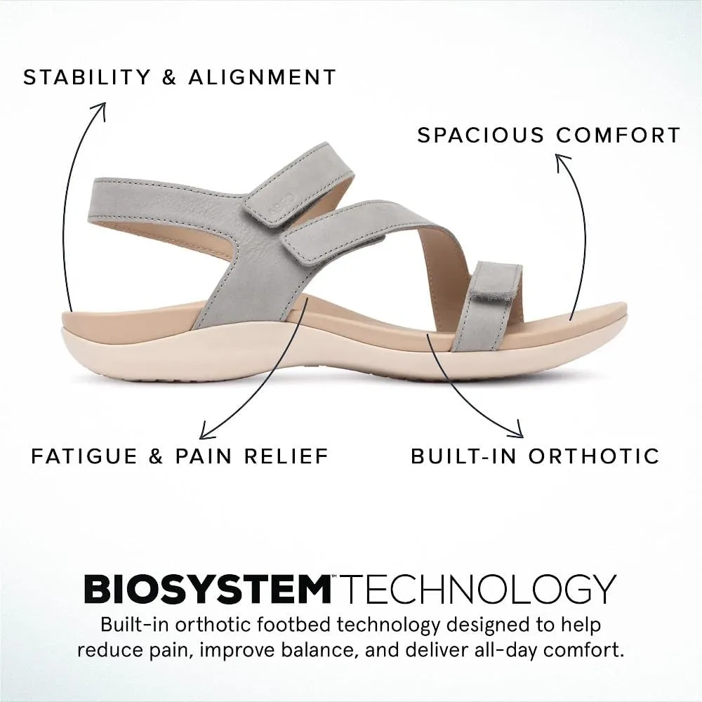 ABEO Oasis Women's Sandals | Metatarsal Support | Orthopedic Arch Support Comfort Sandals With Built-In Metatarsal Pads