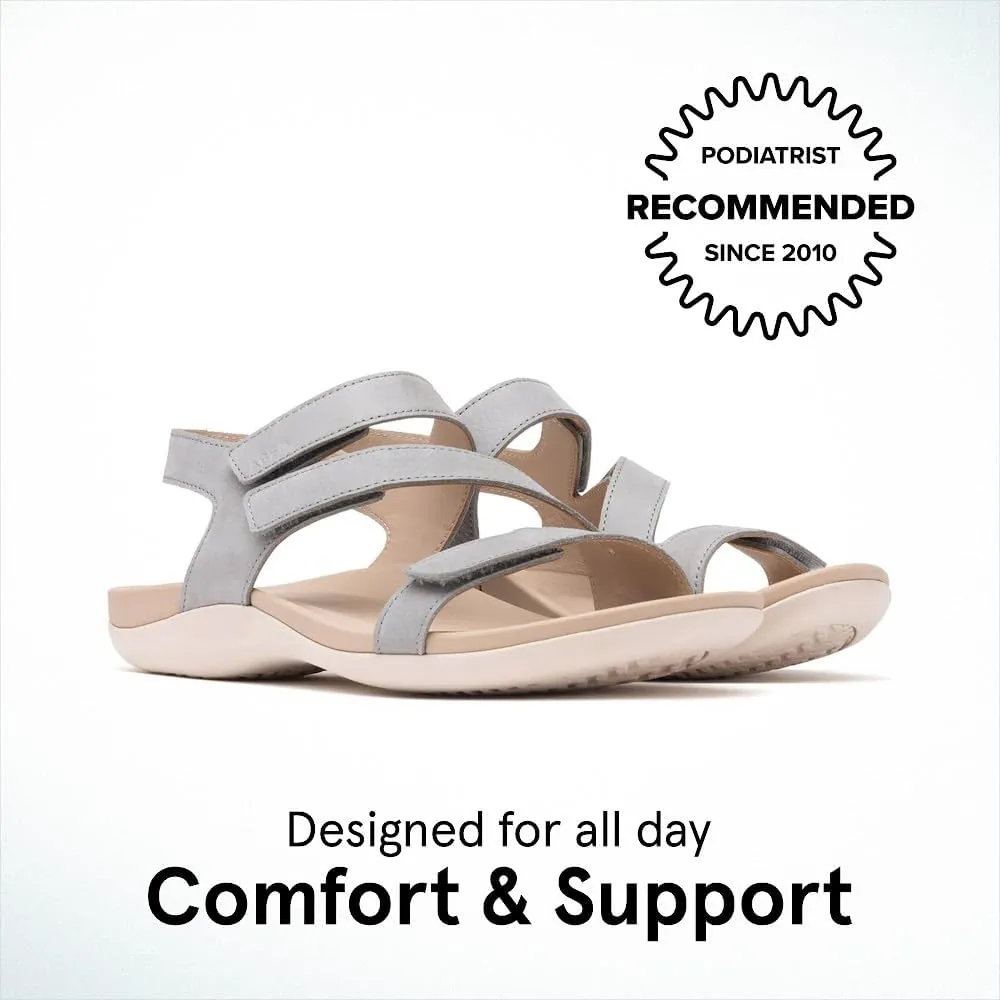 ABEO Oasis Women's Sandals | Metatarsal Support | Orthopedic Arch Support Comfort Sandals With Built-In Metatarsal Pads