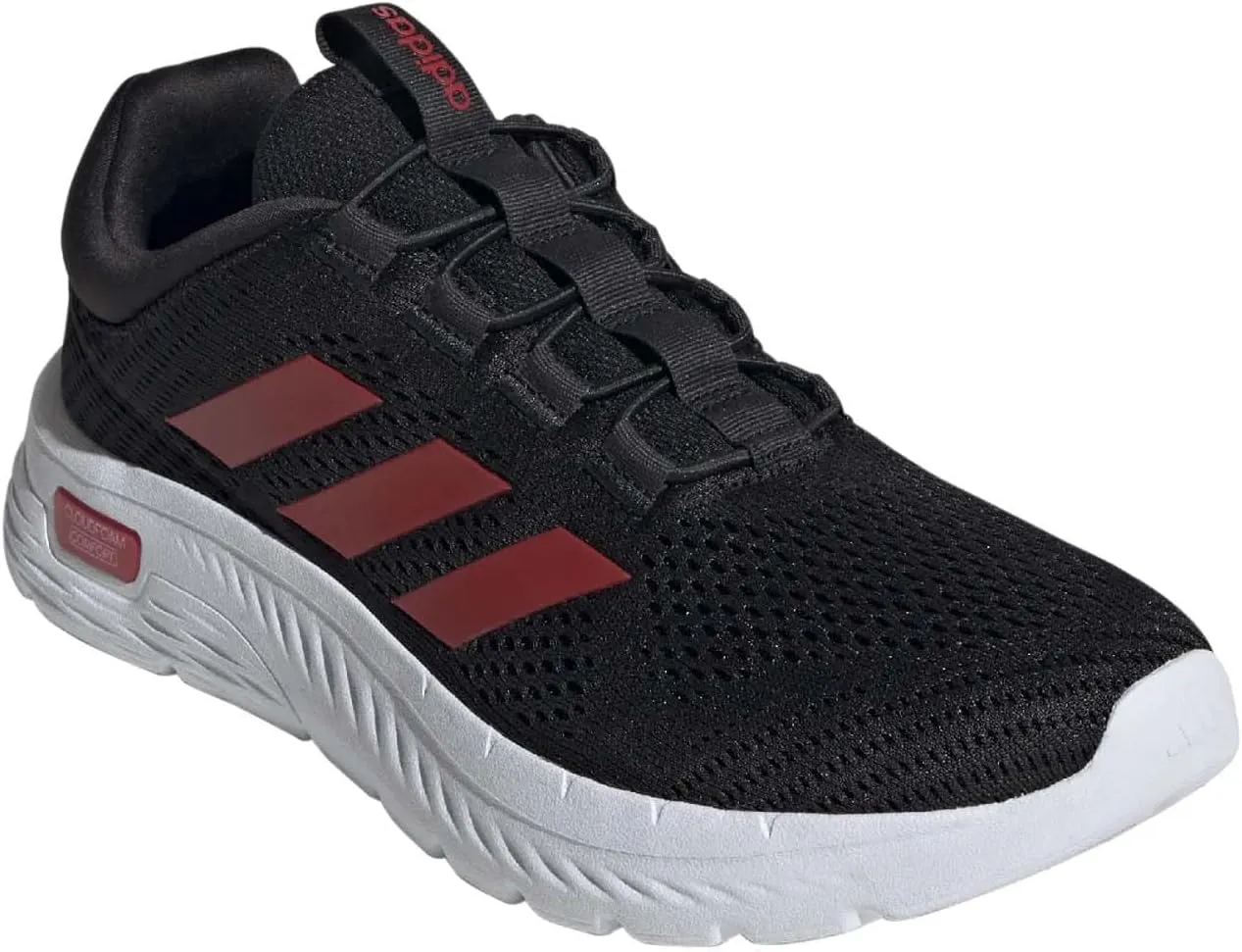 adidas Men's Cloudfoam Comfy Elastic Lace Sneaker