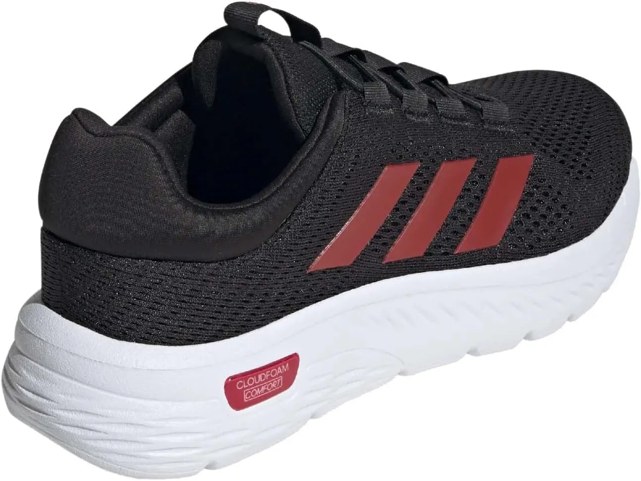 adidas Men's Cloudfoam Comfy Elastic Lace Sneaker