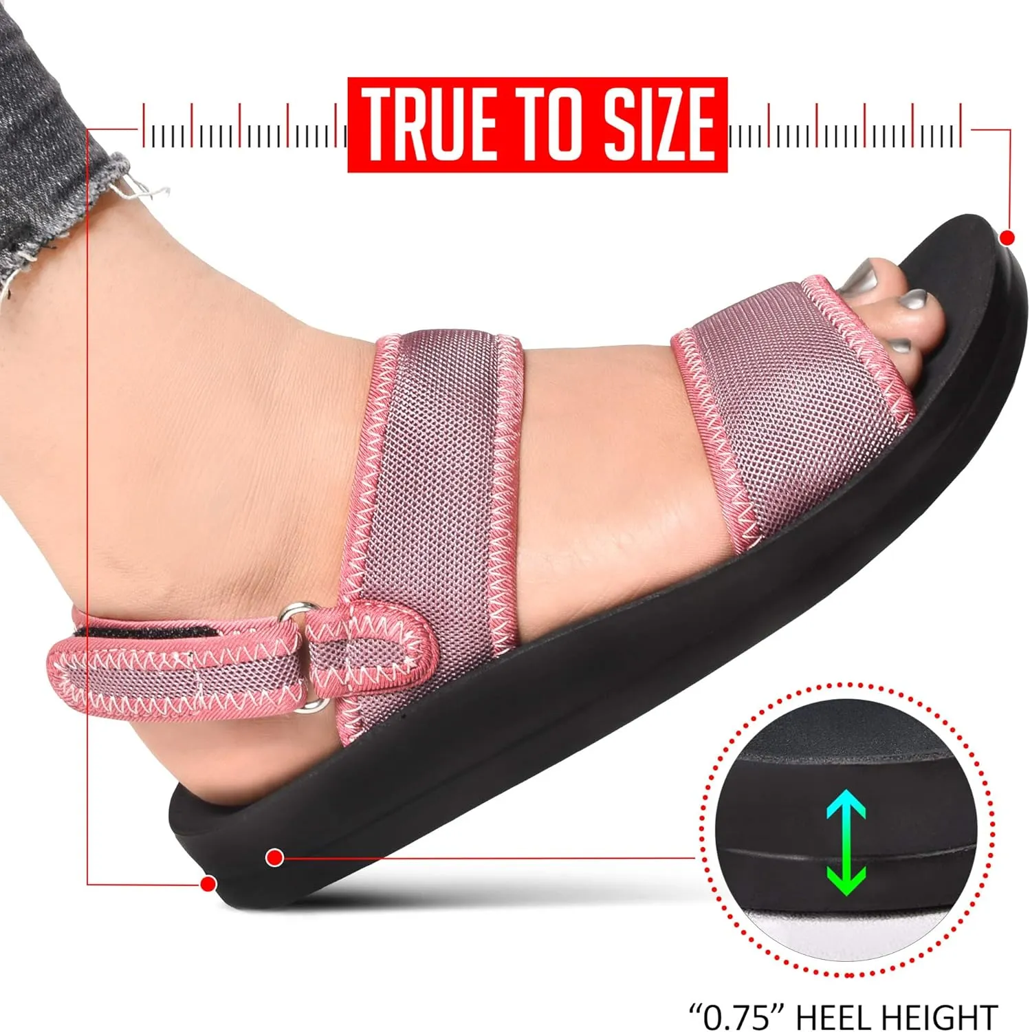 AEROTHOTIC Alaska Women's Summer Arch Support Slingback Sandals