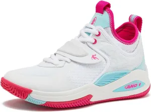 AND1 Boys & Girls Basketball Shoes, Cool Kids Basketball Sneakers, Size Little Kid 11 to Big Kid 7 Mid or High Top Sneakers for Boys