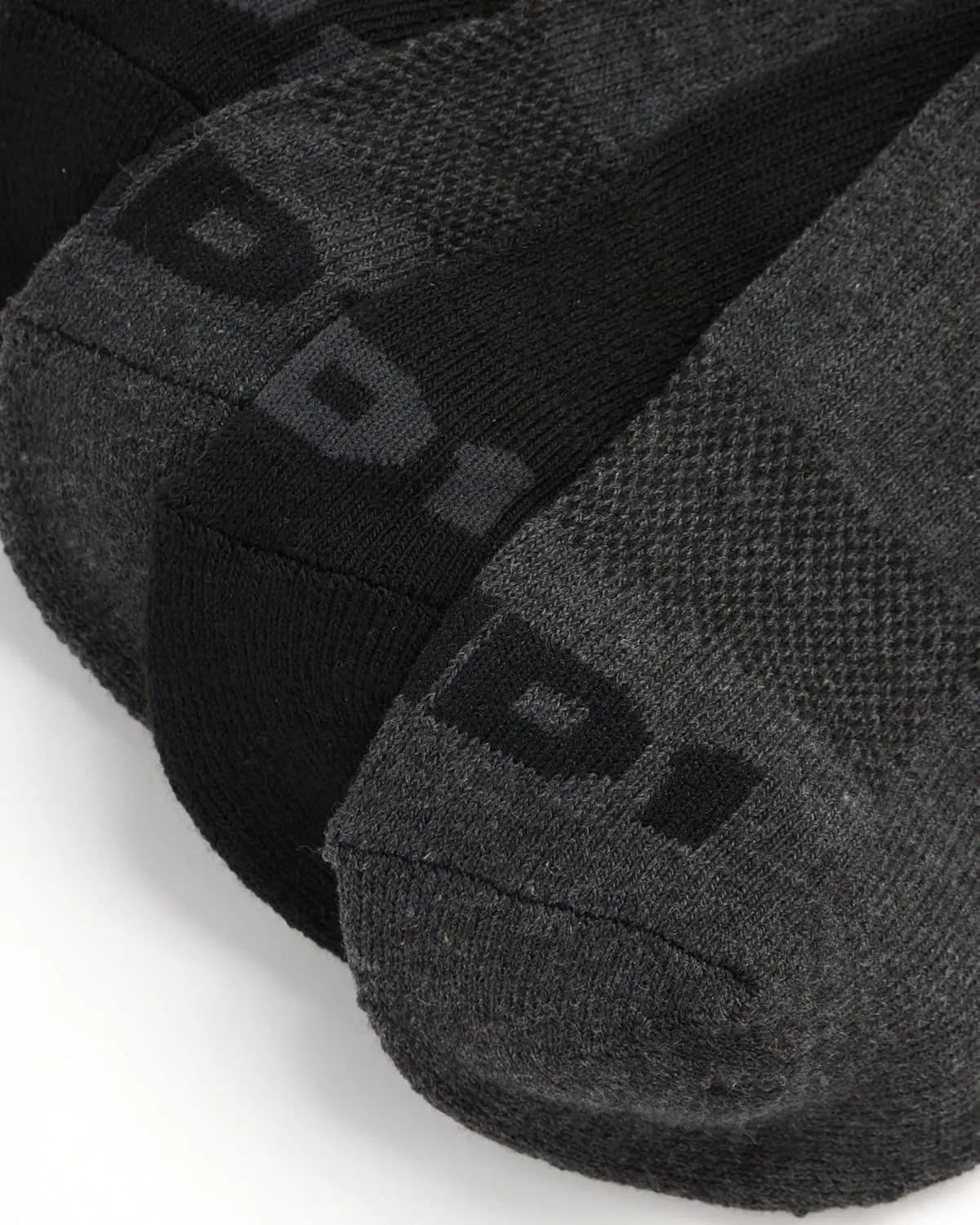 AND1 Men's No Show Socks - 12 Pack Performance Stretch Athletic Compression Socks for Men - Sports Low Cut Socks (6-12.5)