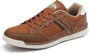 ARRIGO BELLO Mens Casual Shoes Fashion Sneakers Breathable Comfort Classic Lace-Up Low Top Walking Shoes