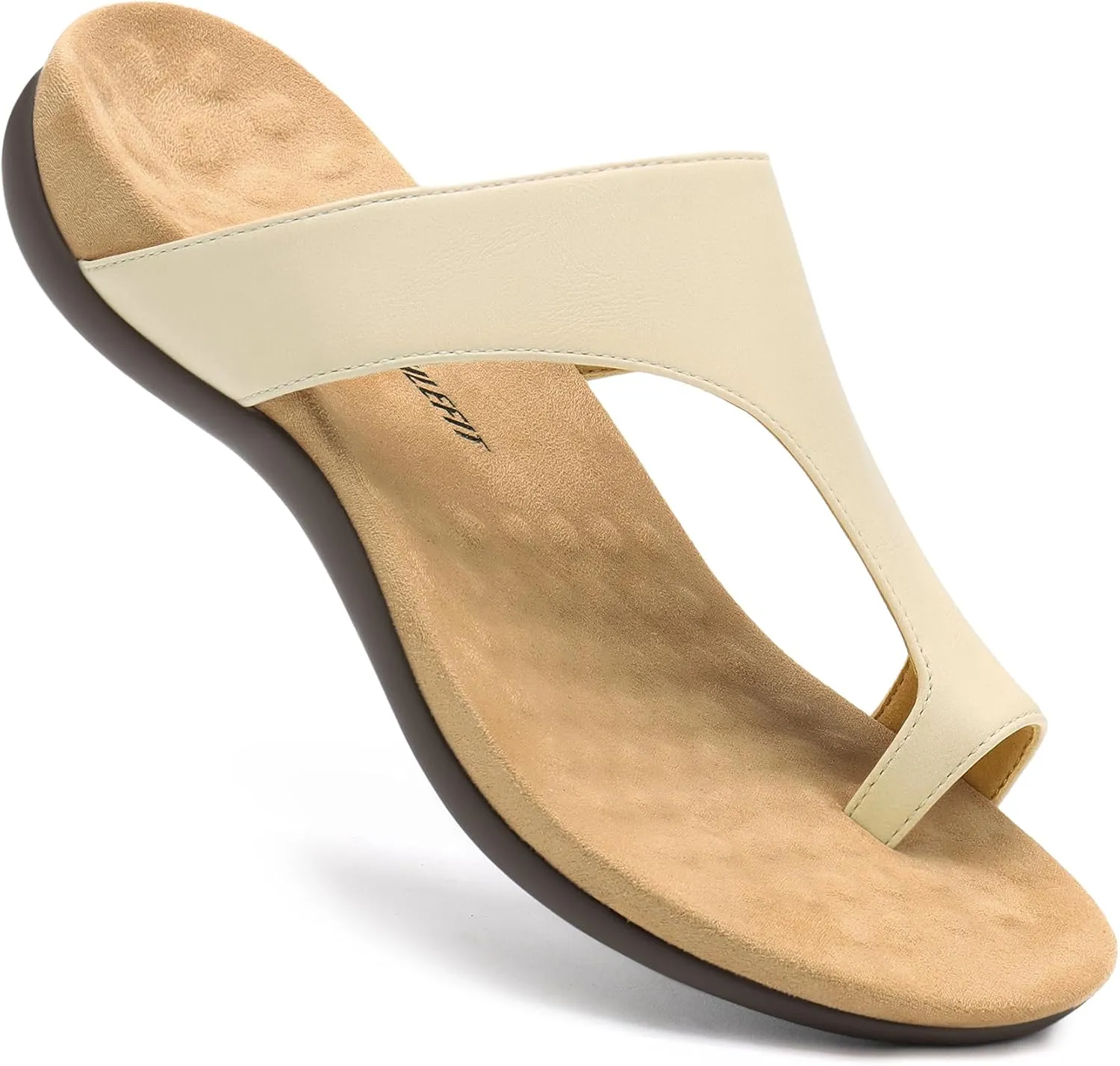 Athlefit Orthopedic Sandals for Women Arch Support Flip Flops Comfortable Walking Orthotic Thong Sandals