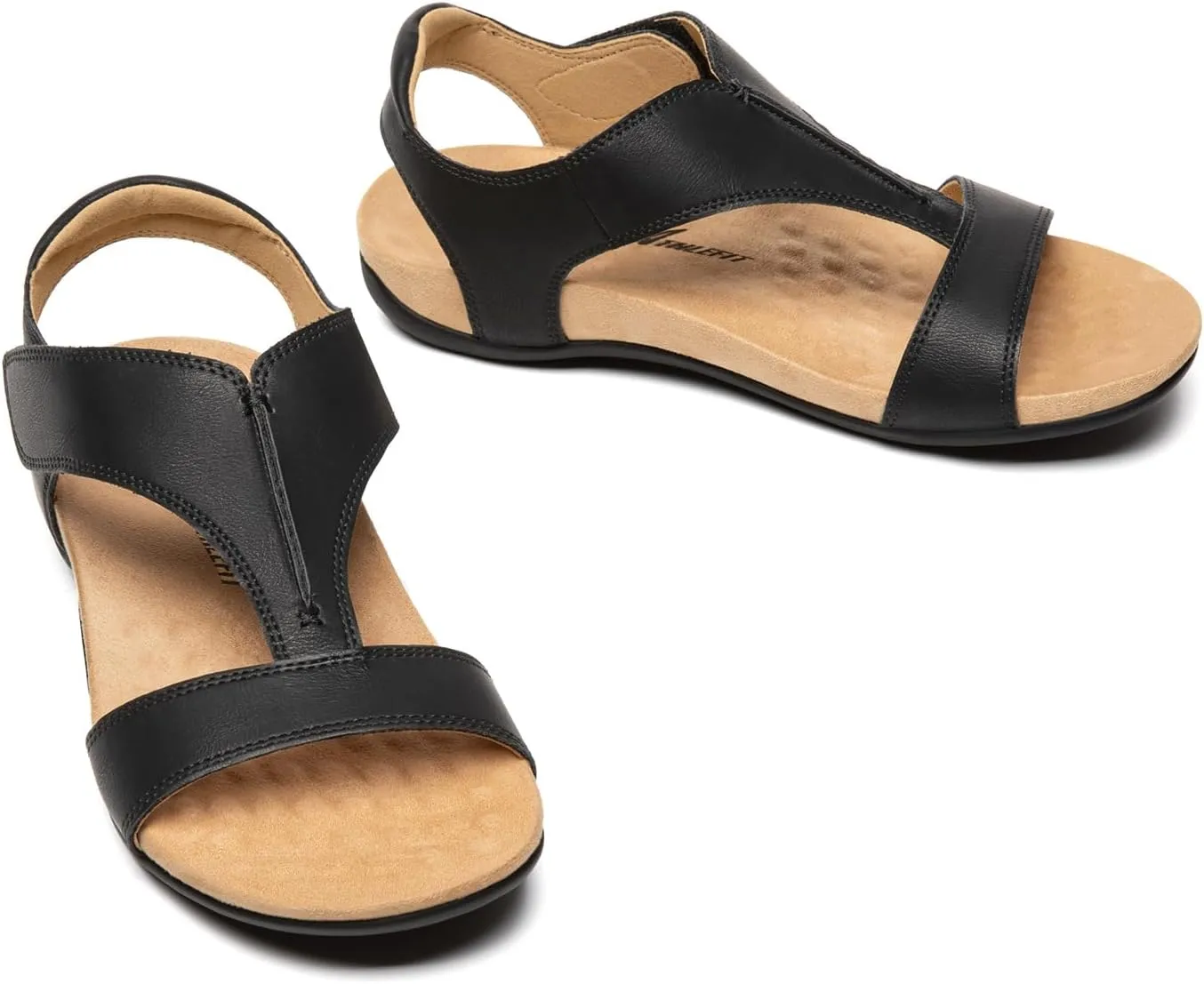 Athlefit Orthopedic Sandals for Women Comfortable Beach Orthotic Sandals with Arch Support