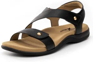 Athlefit Women's Comfortable Orthopedic Sandals with Arch Support Adjustable Walking Casual Orthotic Sandals