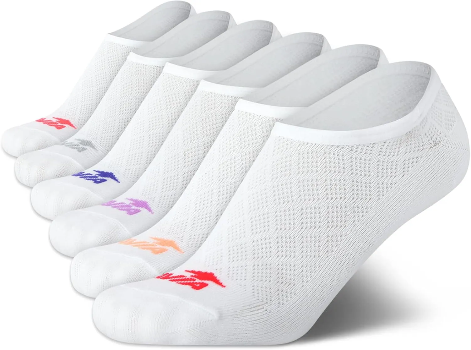 Avia Women's Low Cut Socks, 6-Pack - Performance Stretch Athletic Socks for Women (4-9)