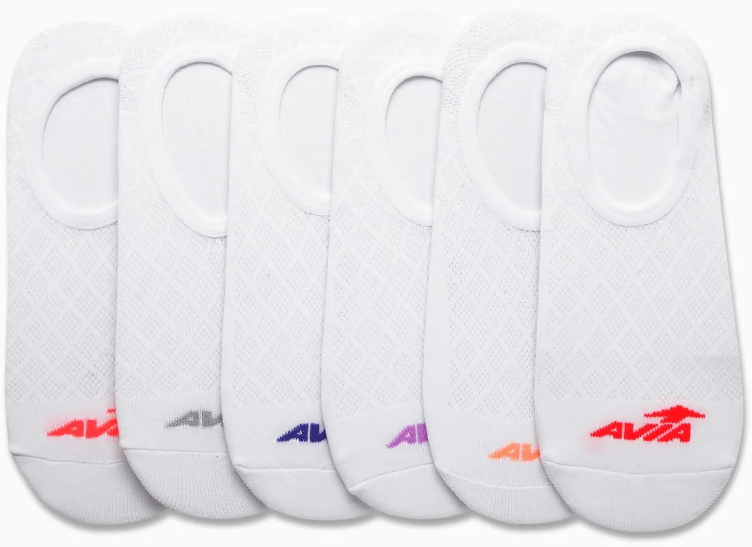 Avia Women's Low Cut Socks, 6-Pack - Performance Stretch Athletic Socks for Women (4-9)