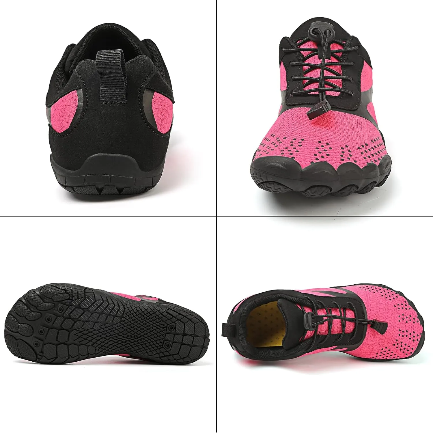 Barefoot Water Shoes Mens Womens Minimalist Cross Training Shoes with Wide Toe Box Athletic Zero Drop Trail Walking Hiking Running Sneakers