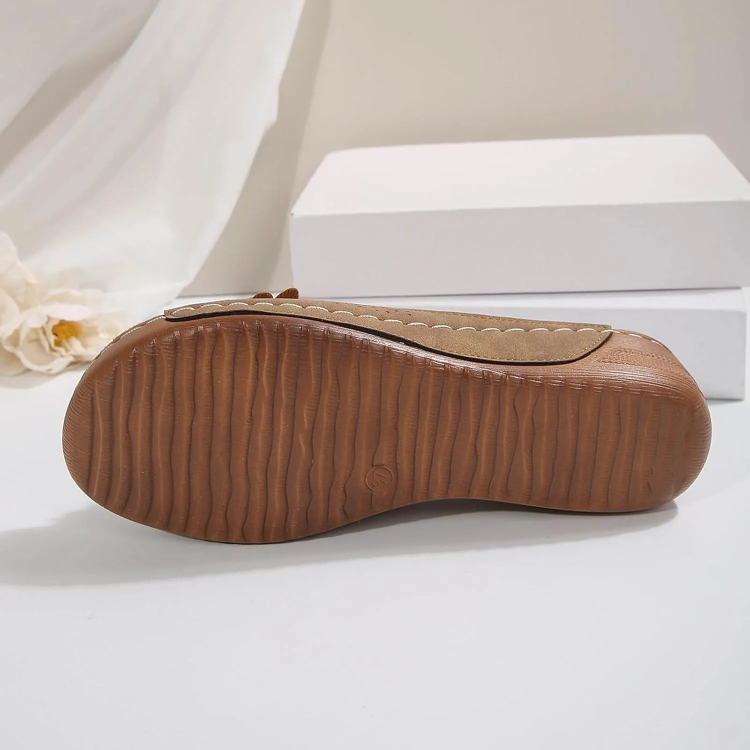 Beach Sandals for Women Wedge Shoes Slip On Dressy Summer Comfortable Slides Sandal with 3D Floral Lightweight Walking Vacation Hiking