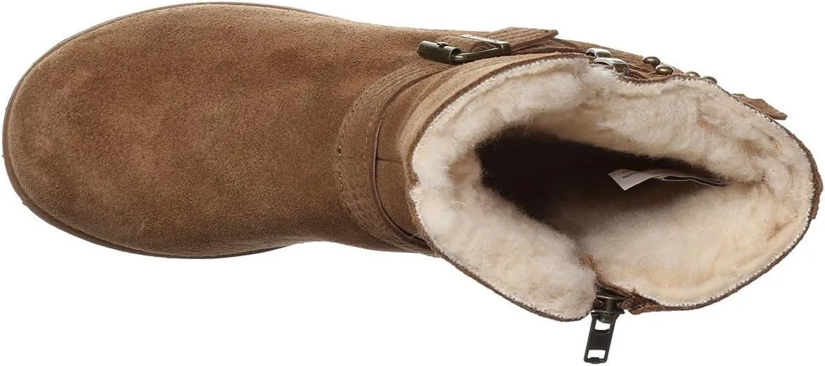 BEARPAW Women's Lucy Mid-Calf Lace-up Boot - Comfortable Winter Boot in Multiple Colors