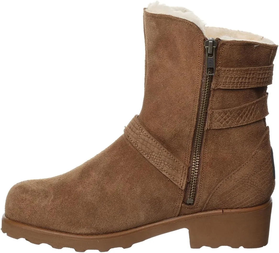 BEARPAW Women's Lucy Mid-Calf Lace-up Boot - Comfortable Winter Boot in Multiple Colors