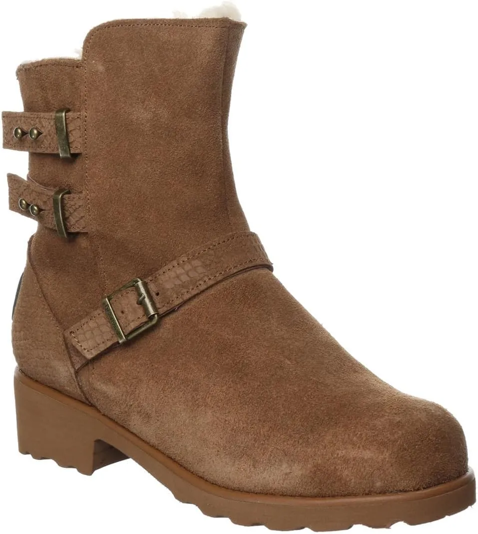 BEARPAW Women's Lucy Mid-Calf Lace-up Boot - Comfortable Winter Boot in Multiple Colors