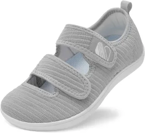Besroad Womens Walking Shoes Wide Diabetic Shoes Adjustable Barefoot Casual Sneakers Breathable Zero Drop Arthritis Edema Sneakers Indoor Outdoor