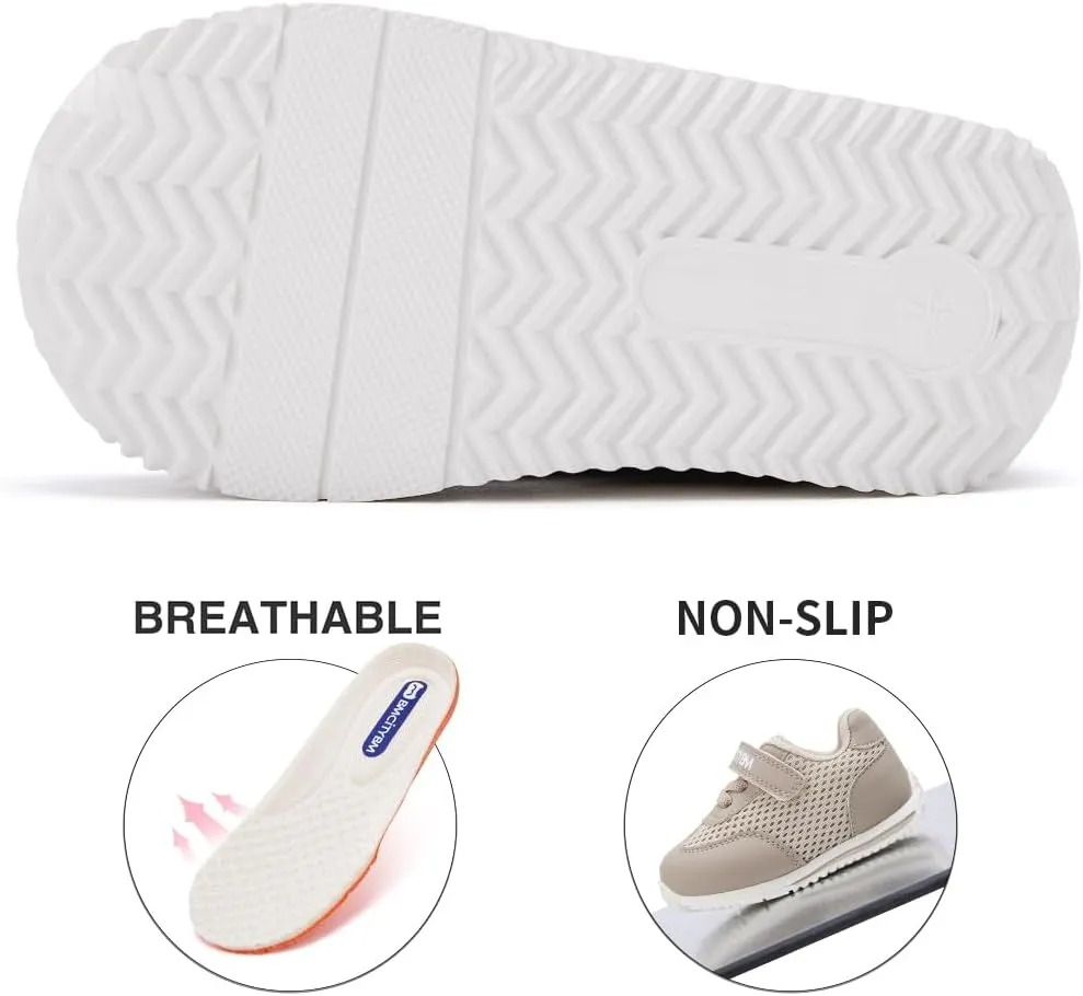 BMCiTYBM Baby Walking Sneakers Mesh Barefoot Boys Girls Breathable Shoes