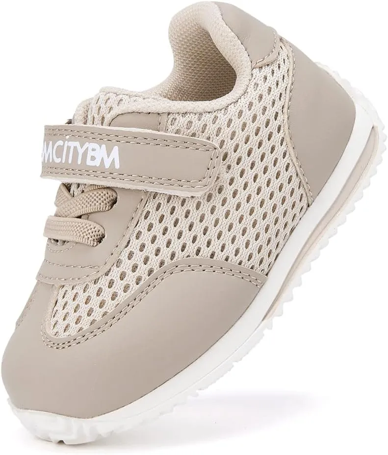 BMCiTYBM Baby Walking Sneakers Mesh Barefoot Boys Girls Breathable Shoes