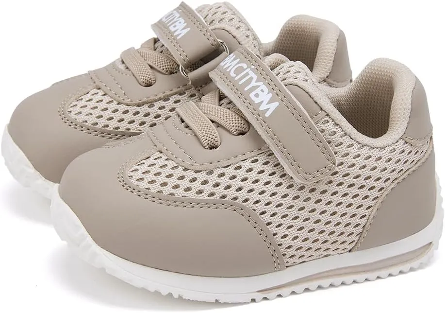 BMCiTYBM Baby Walking Sneakers Mesh Barefoot Boys Girls Breathable Shoes