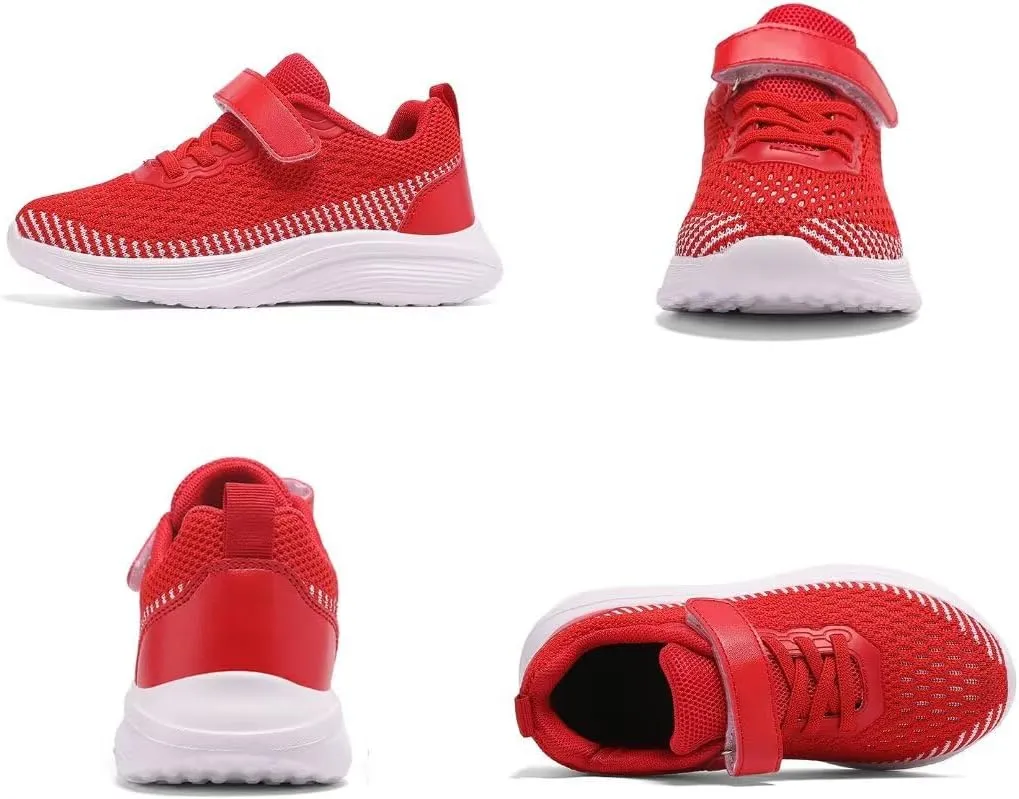 Boys Girls Kids Sneakers Lightweight Athletic Running Walking Tennis Shoes