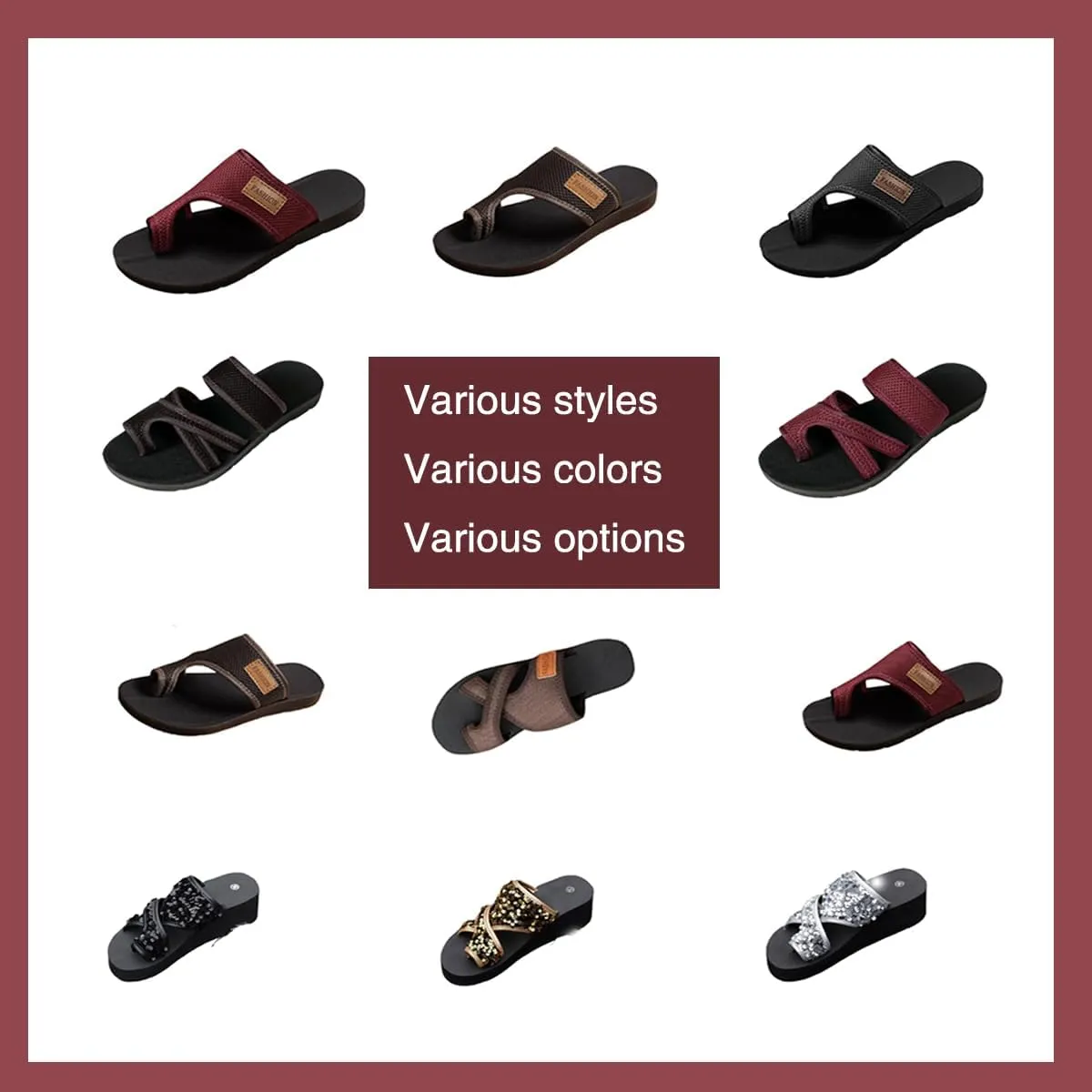 Breathable Mesh Slide Sandals,Brahusd Sandals,Women's Summer Non Slip Flat Loop Toe Shoes, With Arch Support Mesh Peep Toe Slippers