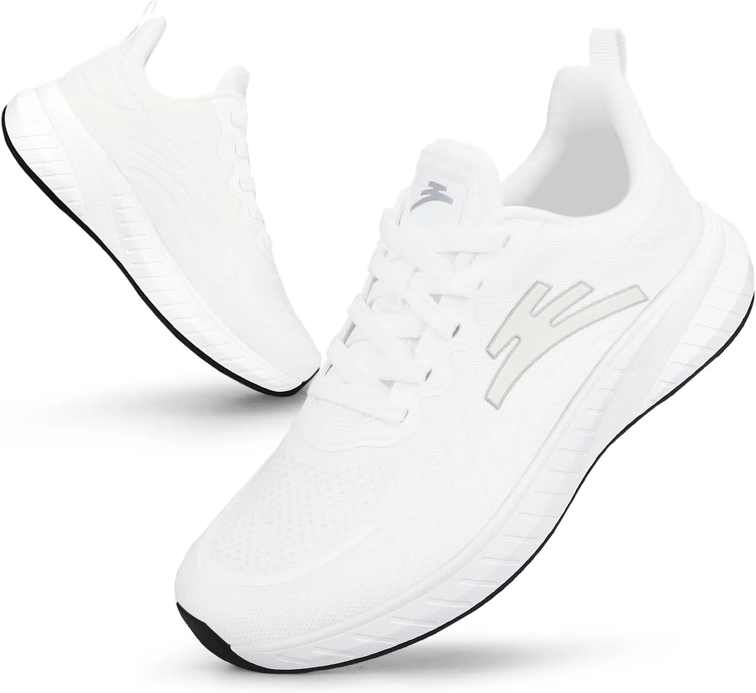 Breathable Running Shoes for Men Anti-Slip Mens Athletic Shoes Lightweight Mens Slip-On Walking Sneakers for Gym Jogging Sports and Workout