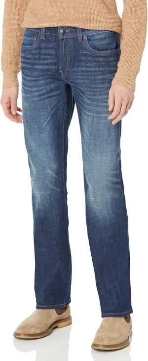 Buffalo David Bitton Men's Relaxed Straight Leg Driven Jean with Stretch Fabric
