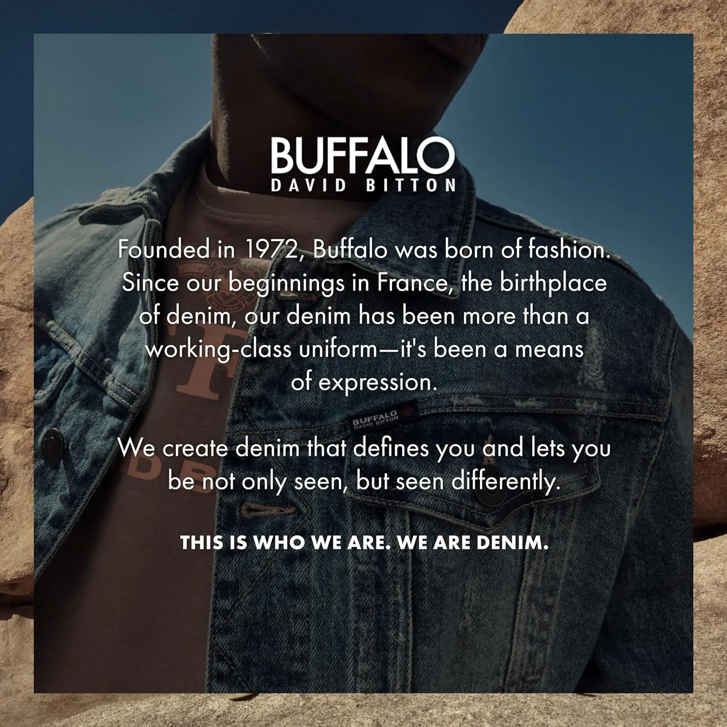 Buffalo David Bitton Men's Relaxed Straight Leg Driven Jean with Stretch Fabric