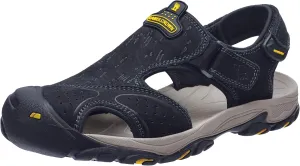 CAMEL CROWN Mens Hiking Sandals Waterproof Leather Fisherman Sandal for Athletic Outdoor Beach Sport Summer-Closed Toe Size 7-12