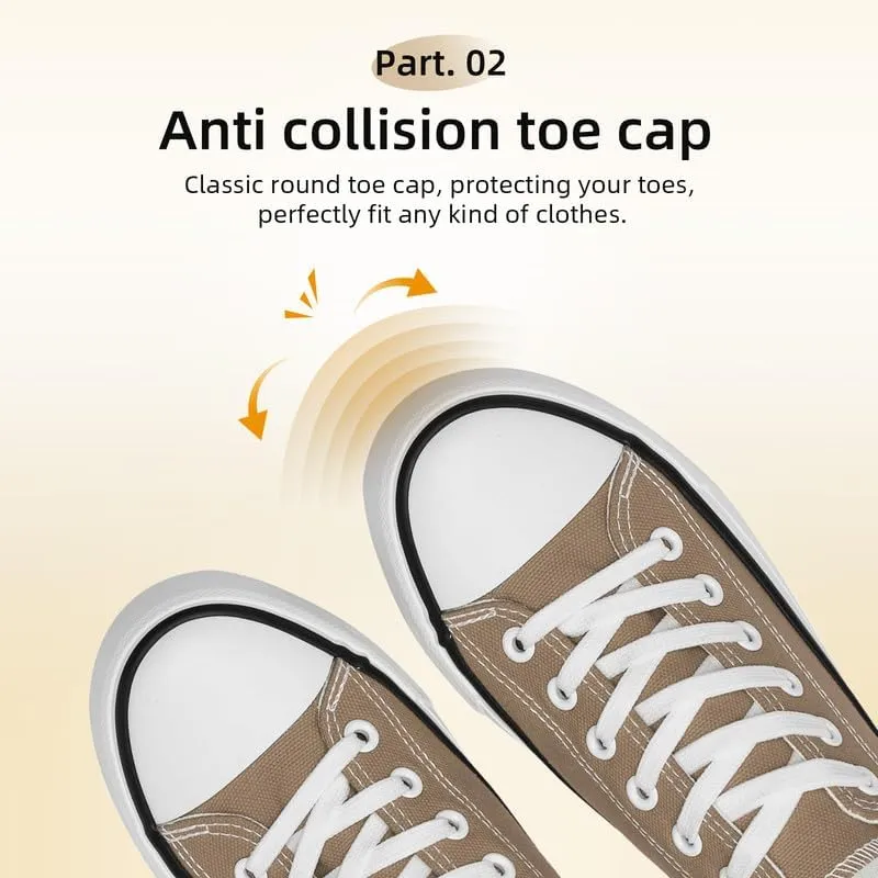 Canvas Shoes for Women Men Low Top Lace Up Sneakers Canvas Fashion Sneakers Classic Casual Walking Shoes Comfortable Breathable