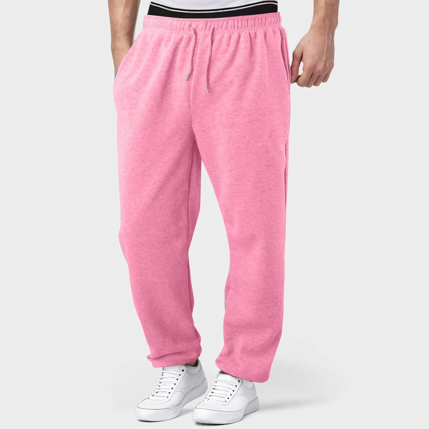 Cargo Work Pant Mens Fashion Casual Lounge Pants Beach Walking Running Sweatpants Joggers