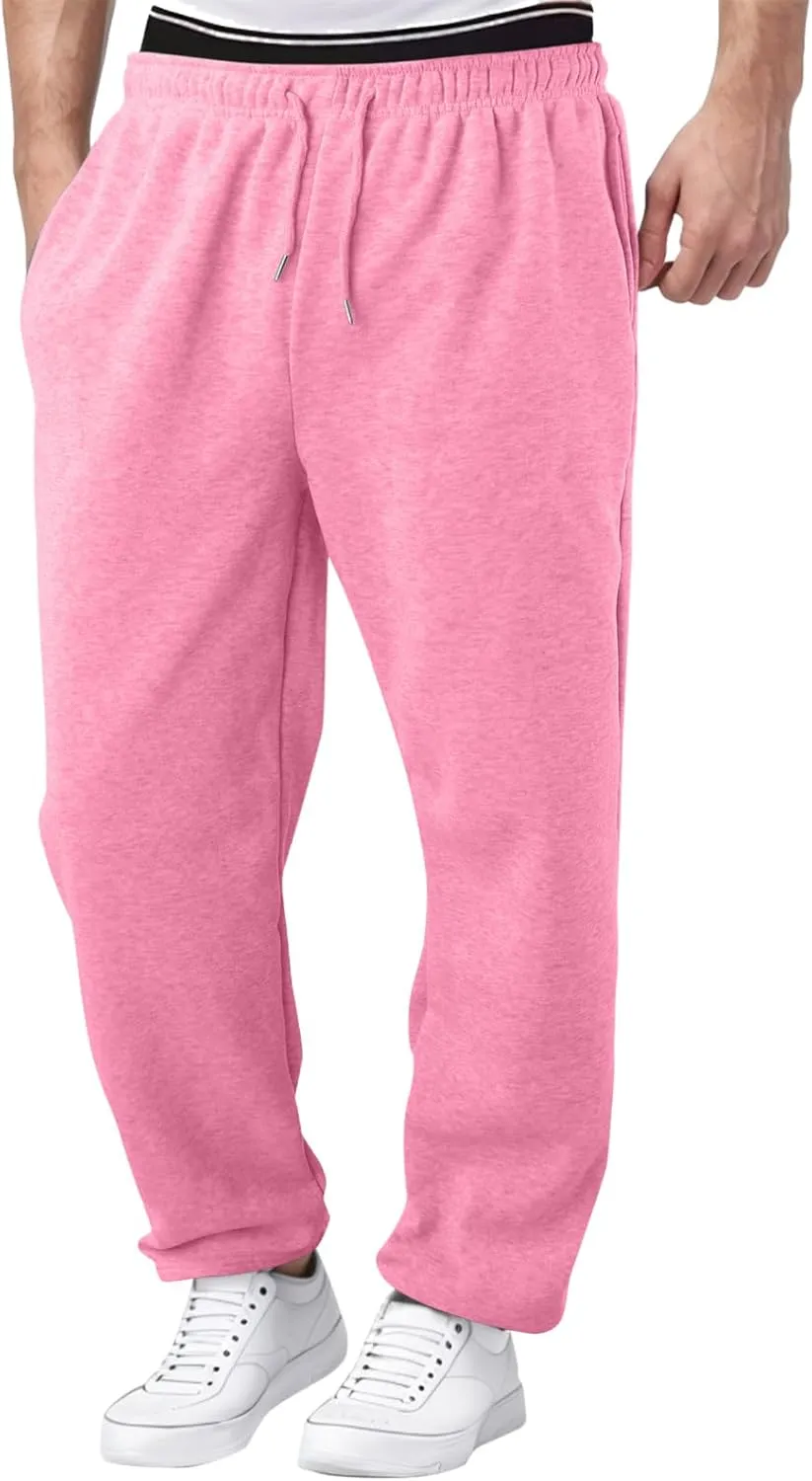 Cargo Work Pant Mens Fashion Casual Lounge Pants Beach Walking Running Sweatpants Joggers