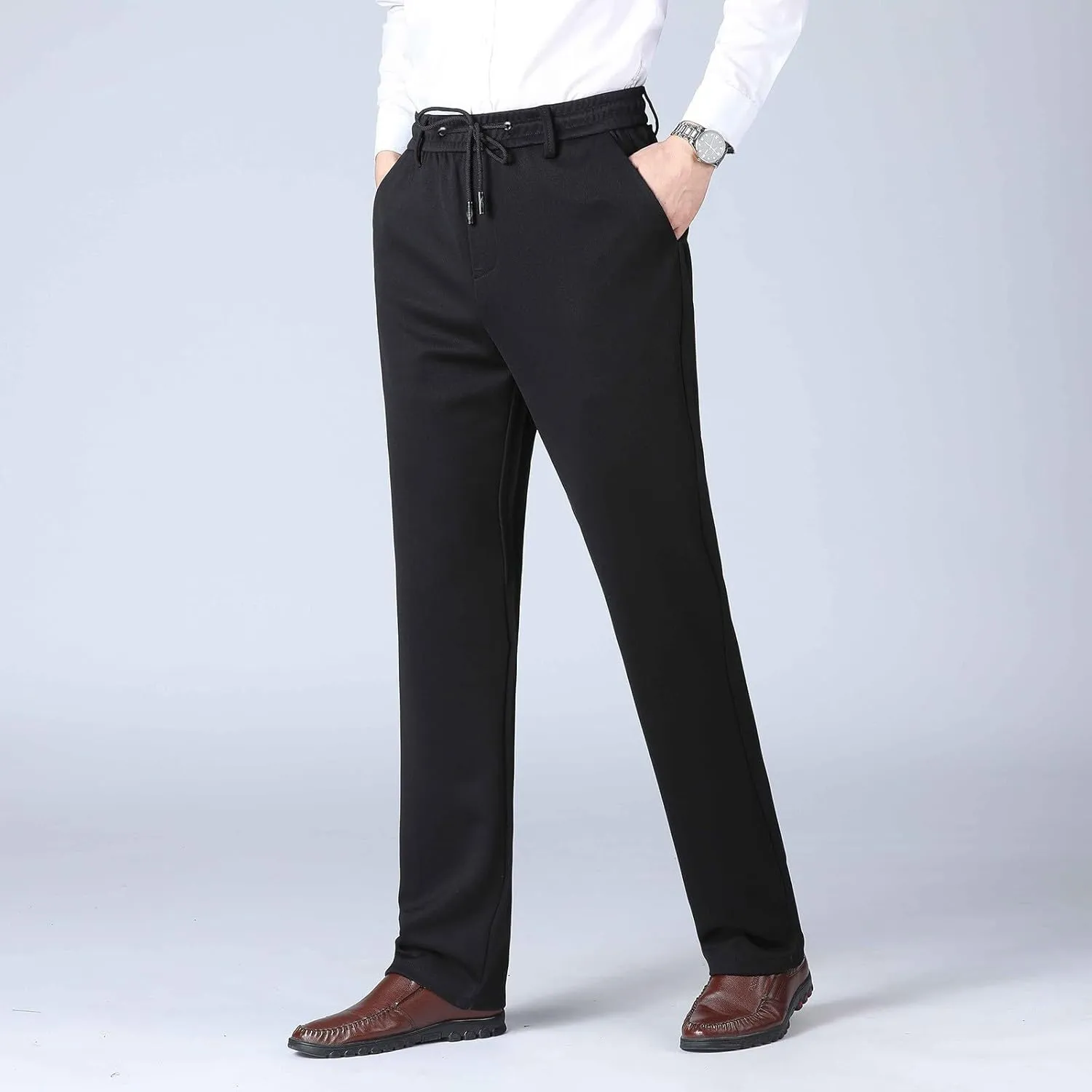 Cargo Work Pant Men's Linen Casual Pants Running Sports Lounge Sweatpant Loose Fit Joggers