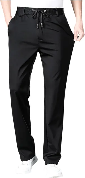 Cargo Work Pant Men's Linen Casual Pants Running Sports Lounge Sweatpant Loose Fit Joggers
