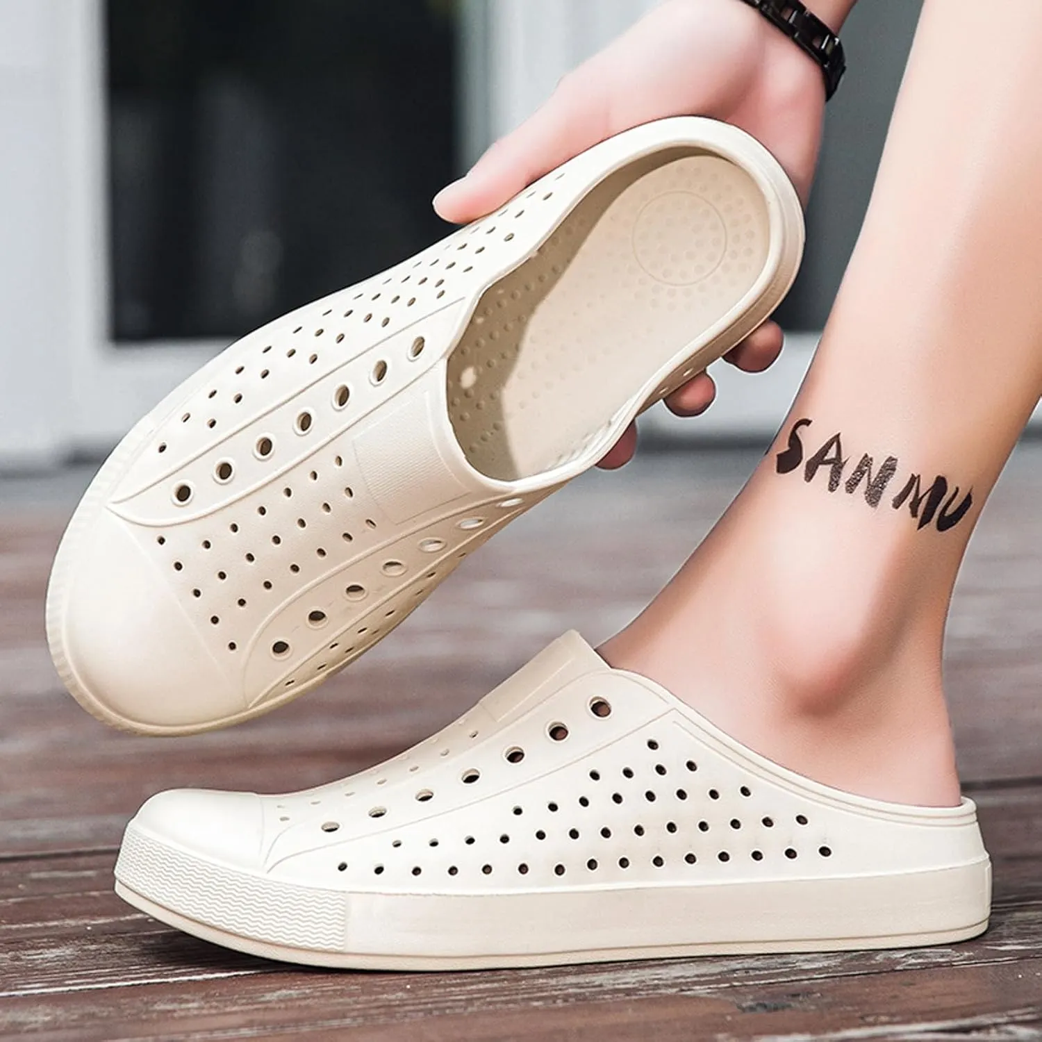 CERYTHRINA Women's Garden Clogs Shoes Breathable Quick Drying Sandals Slippers Beach Footwear