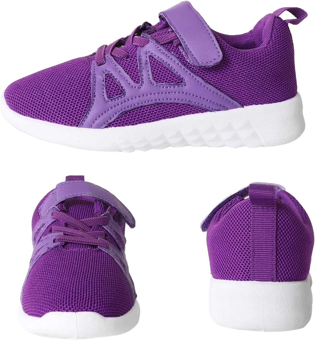 CHIN·MOON Boys Girls Lightweight Running Shoes Kids Tennis Walking Shoes Breathable Sports Sneakers (Little Kid/Big Kid)