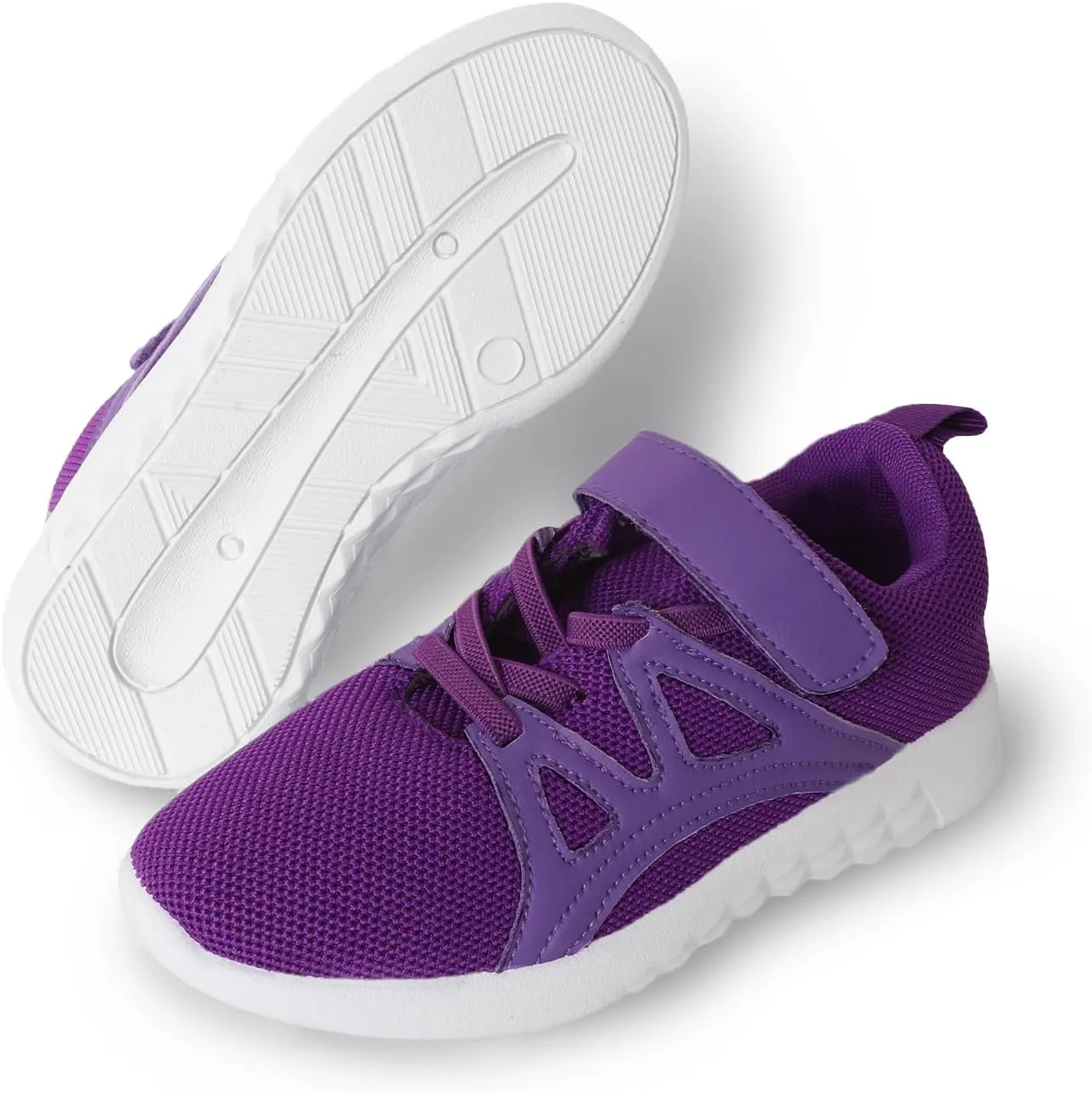 CHIN·MOON Boys Girls Lightweight Running Shoes Kids Tennis Walking Shoes Breathable Sports Sneakers (Little Kid/Big Kid)