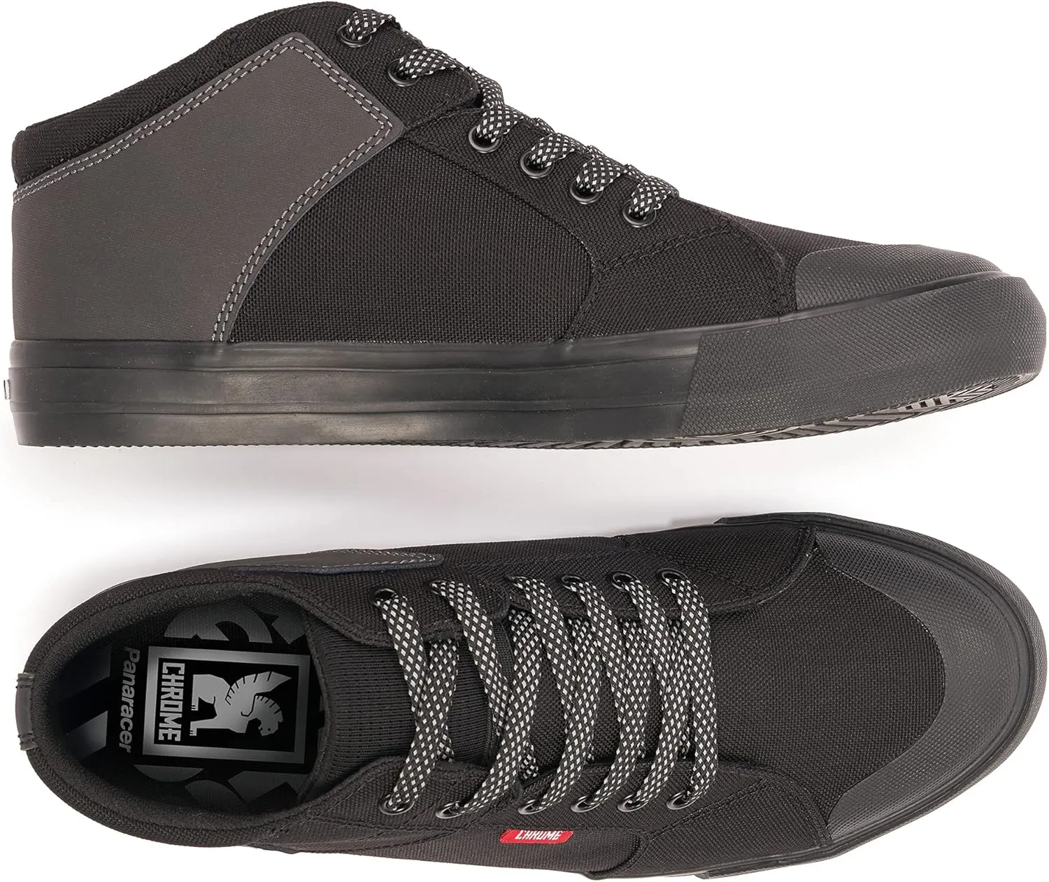 Chrome Industries Southside 3.0 Sneakers - High-Top Mid-Rise Bike Shoes with Panaracer Outsole and Reinforced Nylon Shank