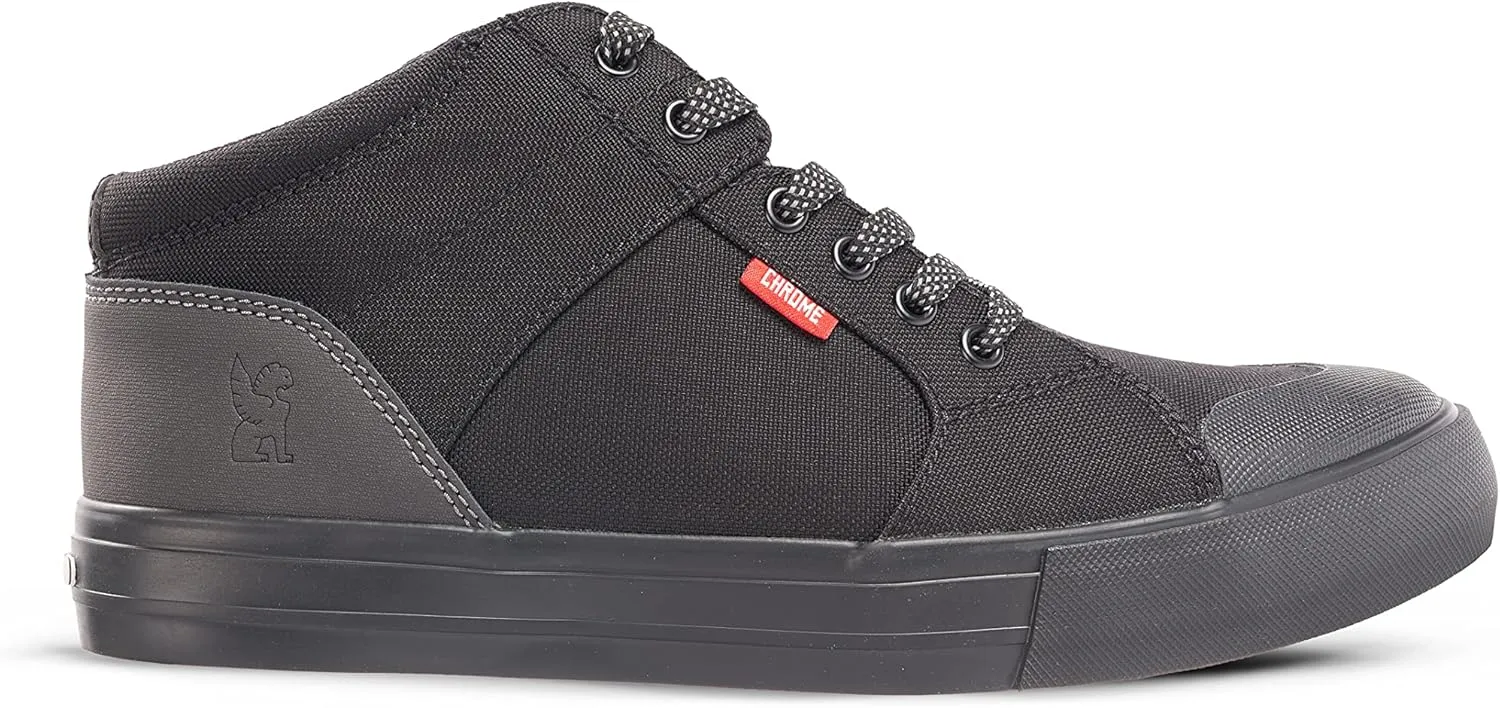 Chrome Industries Southside 3.0 Sneakers - High-Top Mid-Rise Bike Shoes with Panaracer Outsole and Reinforced Nylon Shank