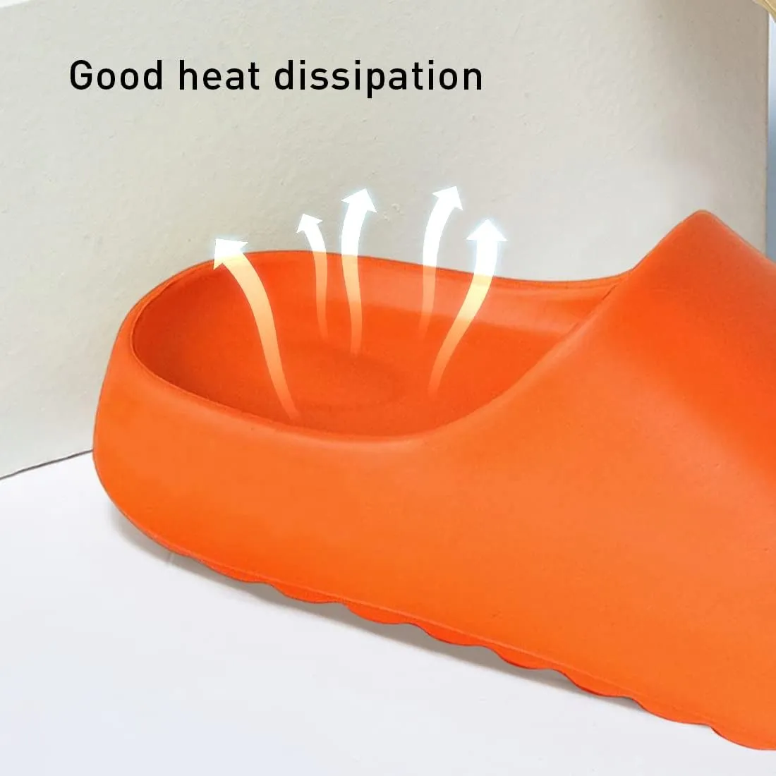 Cloud Slides for Women and Men, Platform Slides Slippers, Non-Slip Quick Drying Soft Lightweight Shower Shoes, Thick Sole Open Toe Slides Sandals for Indoor & Outdoor