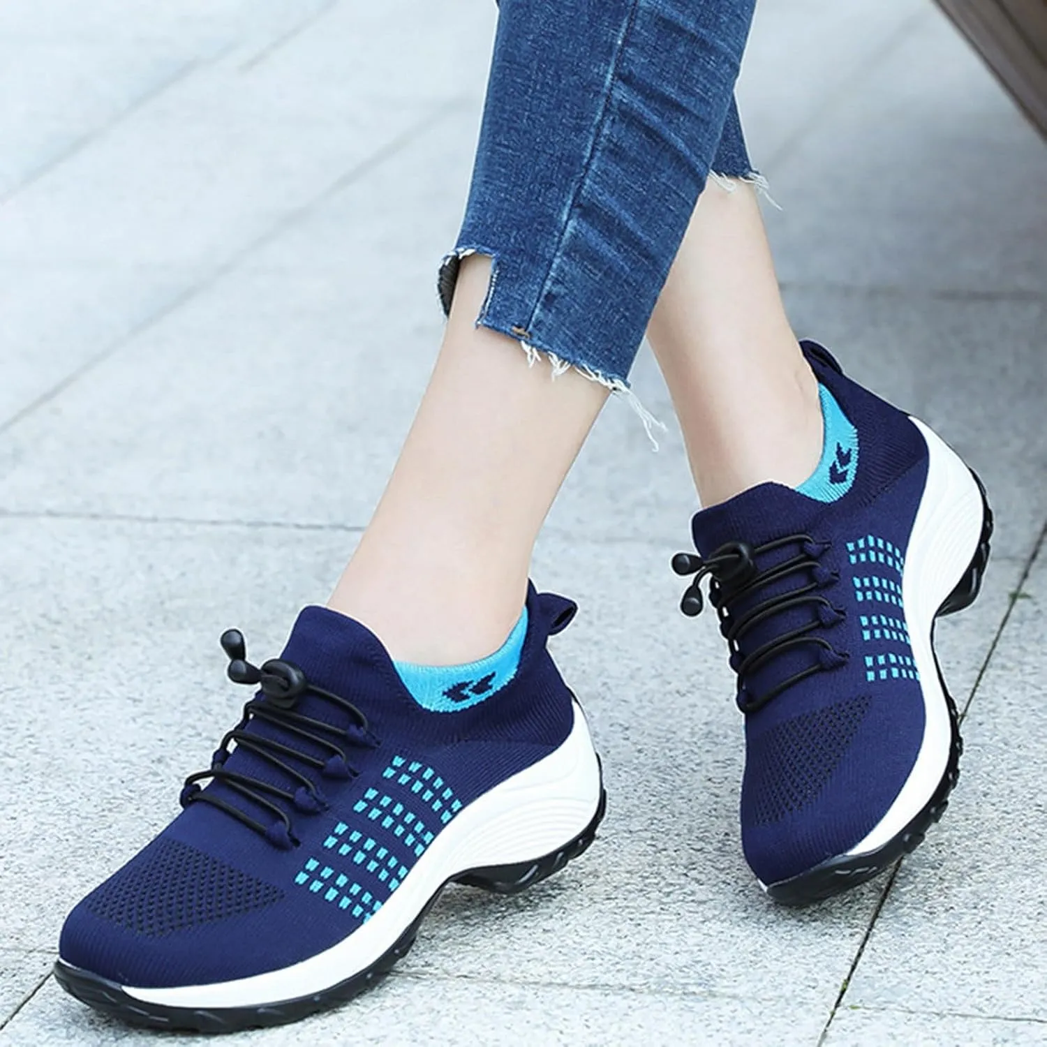 Comfortwear Ortho Stretch Cushion Shoes for Women Plantar Fasciitis, Comfort Wear Ortho Shoes for Women Arch Support