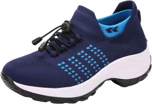Comfortwear Ortho Stretch Cushion Shoes for Women Plantar Fasciitis, Comfort Wear Ortho Shoes Women Slip On Sneakers