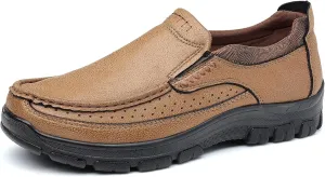 Coramtty Men's Slip on Loafers Casual Shoes Soft Lightweight Slippers Breathable Comfort Dress Shoes for Male Walking Flat Outdoor