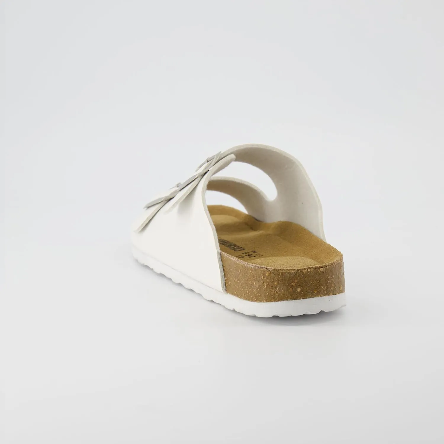 CUSHIONAIRE Men's Lane Cork Footbed Sandal with  Comfort, Arch Support, Adjustable Straps - Comfortable Slide Sandals for Walking, Casual Summer Footwear