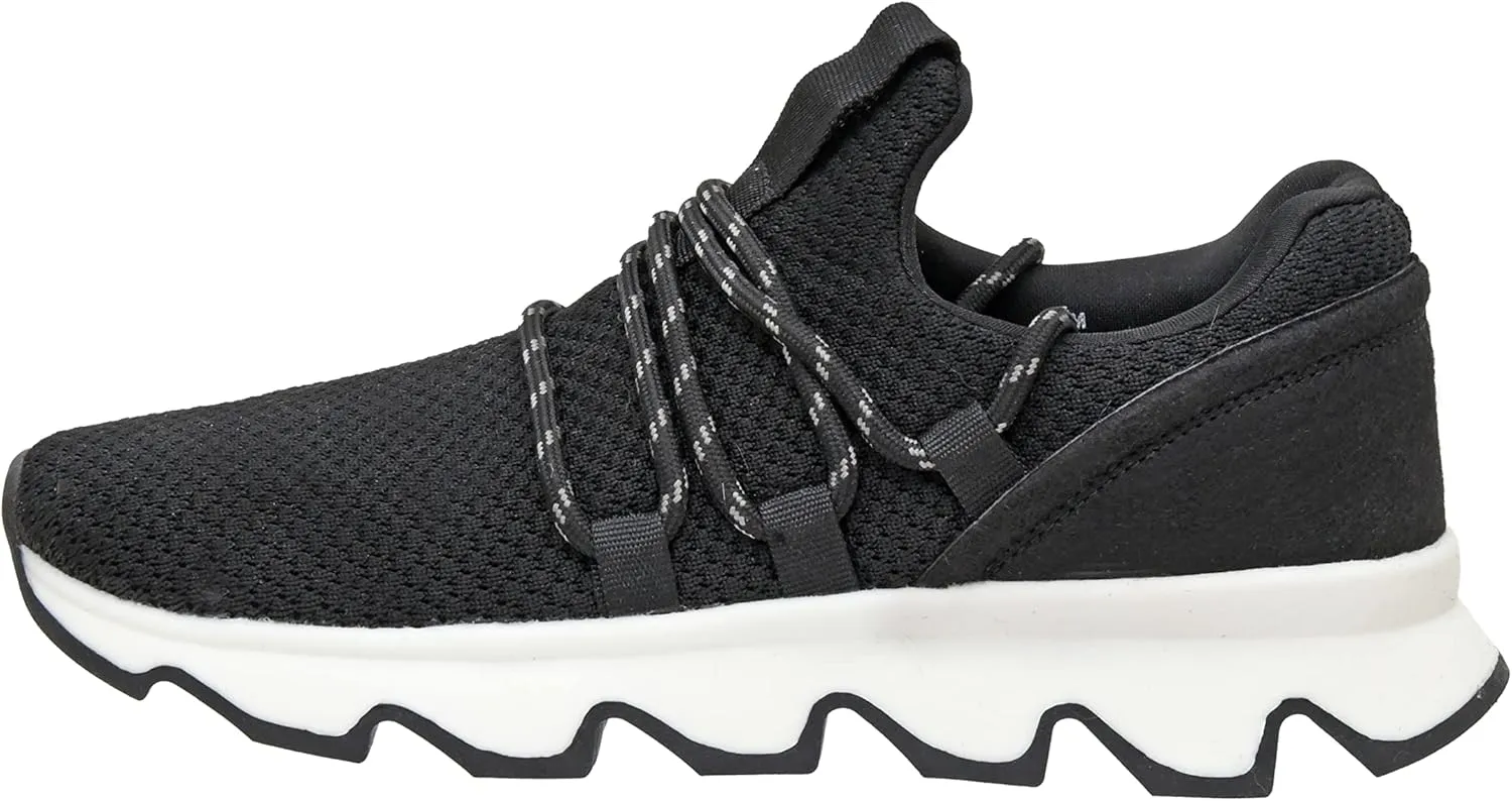 CUSHIONAIRE Women's Zyler lace up Knit Sneaker  Memory Foam