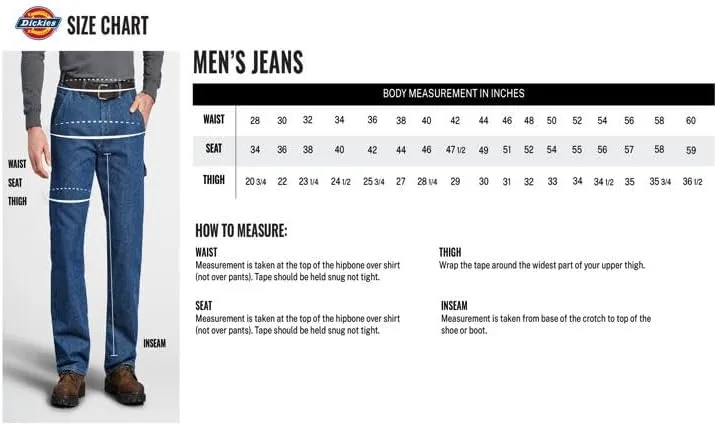 Dickies Men's Relaxed-Fit Carpenter Jean